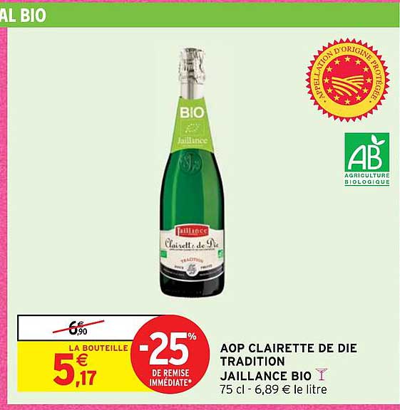 aip clairette de die tradition jaillance bio
