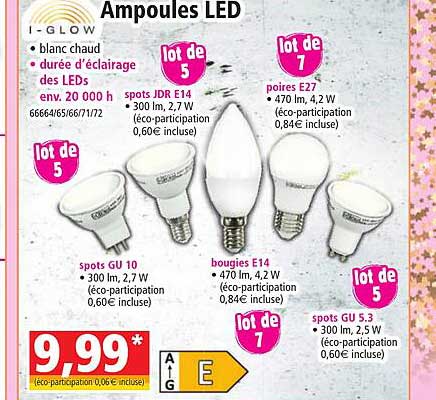 ampoules led i-glow