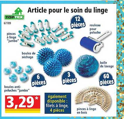 Article Pour Le Soin Du Linge Toptex