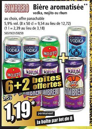 Bière Aromatisée Sombrero