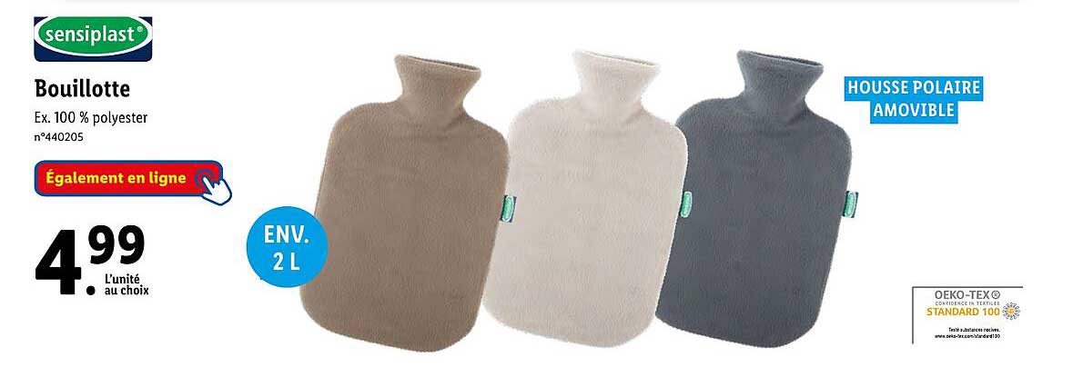 Bouillotte Sensiplast