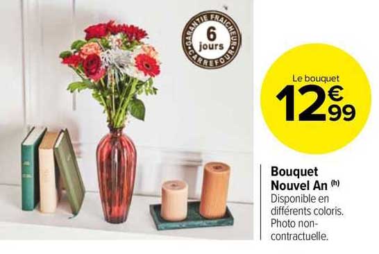 bouquet nouvel an