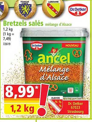 Bretzels Salés Mélange D'alsace