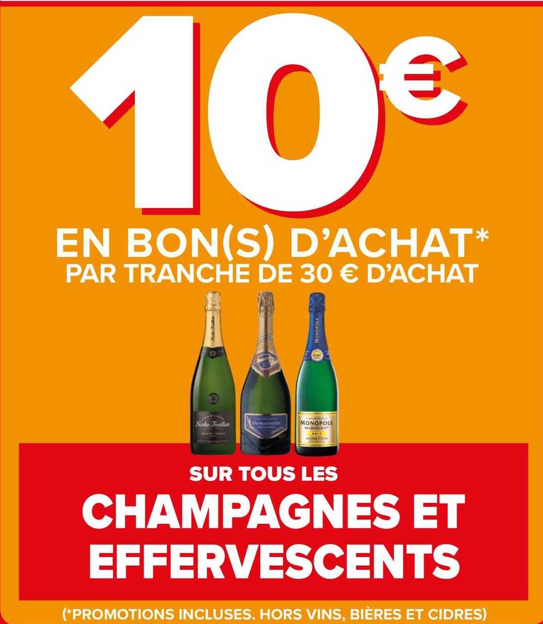 champagnes et effervescents