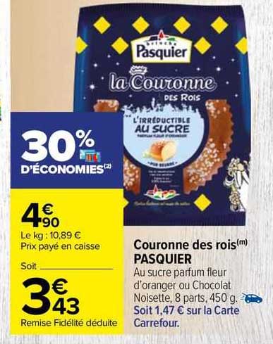 couronne des rois pasquier