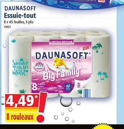 essuie-tout daunasoft