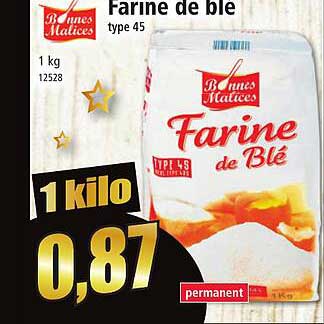 farine de blé type 45 bonne malices