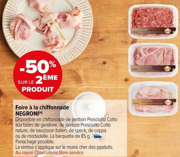 Foire à La Chiffonnade Negroni