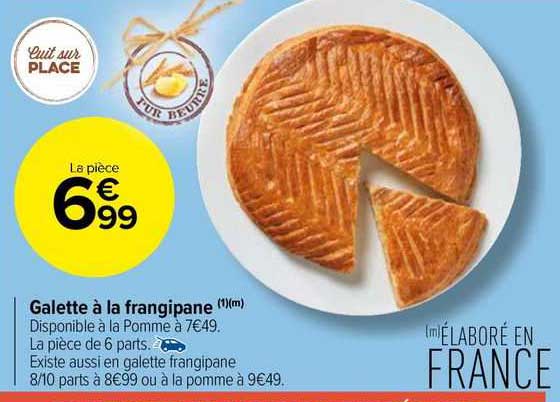 galette à la frangipane