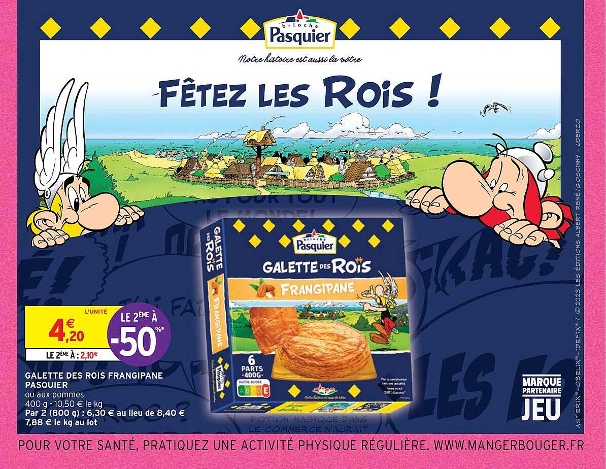 galette des rois frangipane pasquier