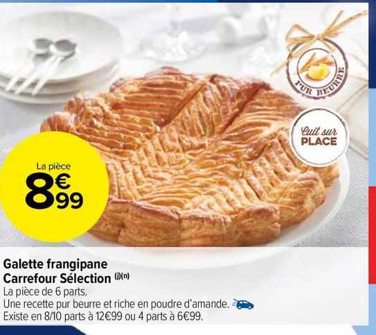 galette frangipane carrefour sélection
