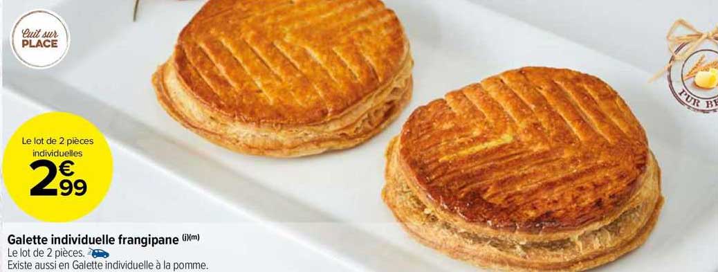 galette individuelle frangipane