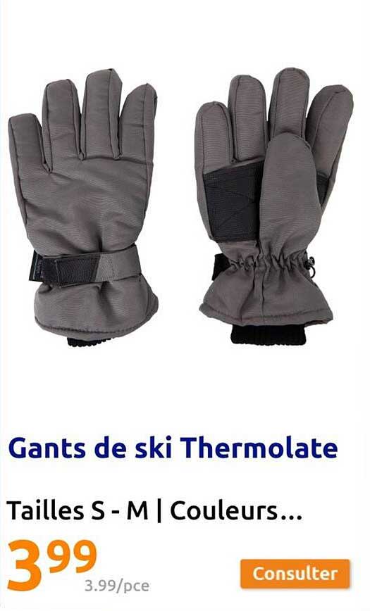 gants de ski thermolate