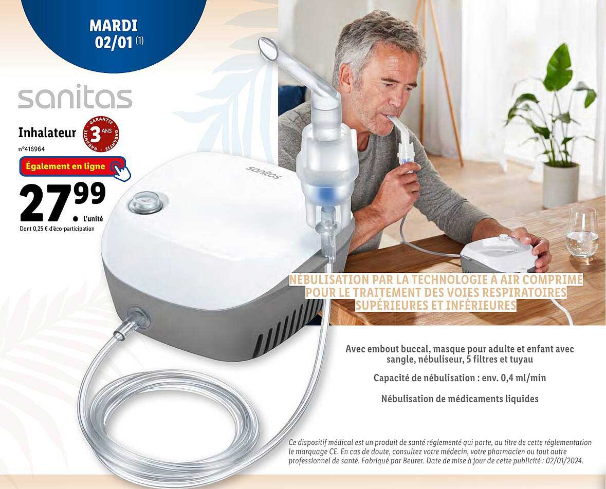 inhalateur sanitas
