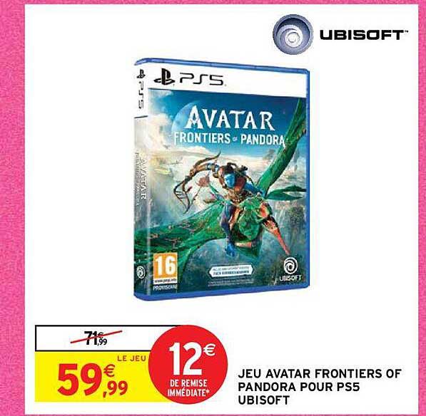 Jeu Avatar Frontiers Of Pandora Pour Ps5 Ubisoft