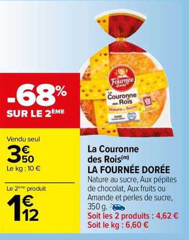 la couronne des rois la fournée dorée