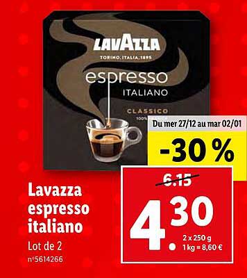 Lavazza Espresso Italiano