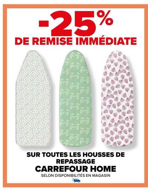 Les Housses De Repassage Carrefour Home
