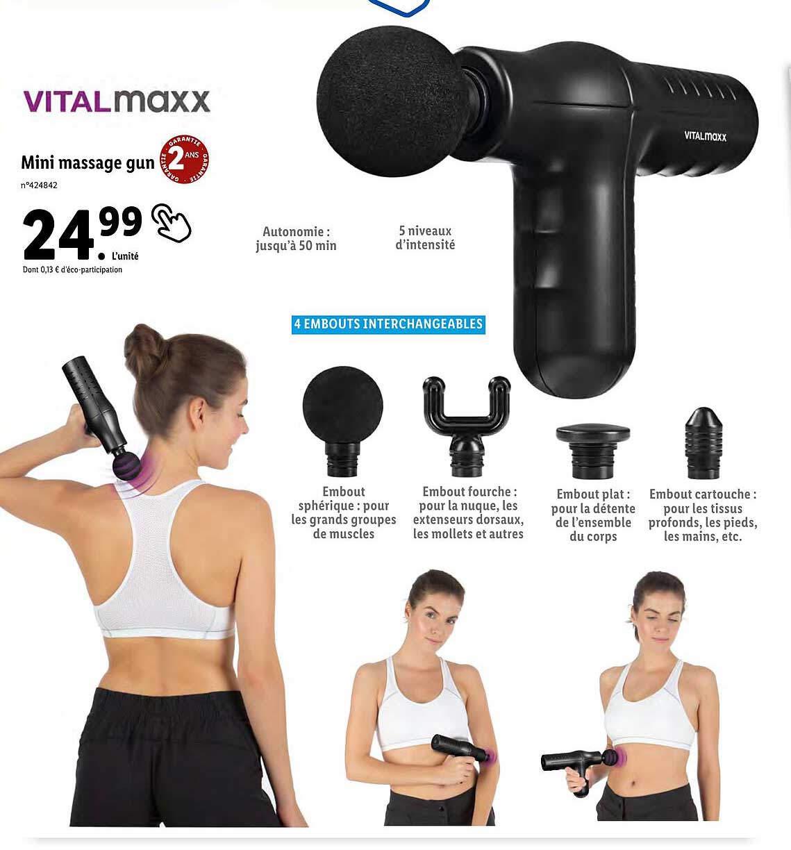 mini massage gun vitalmaxx