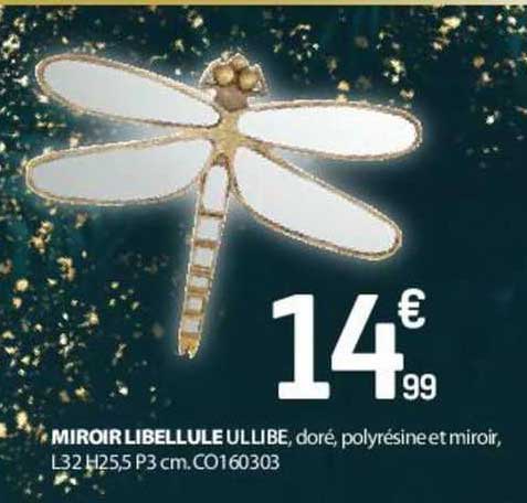 miroir libellule ullibe