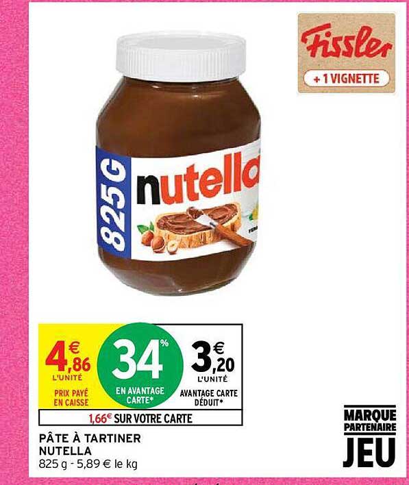 Pâte à Tartiner Nutella