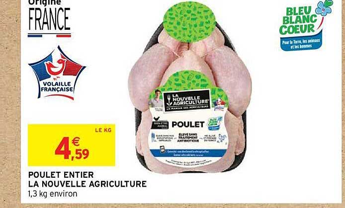 Poulet Entier La Nouvelle Agriculture