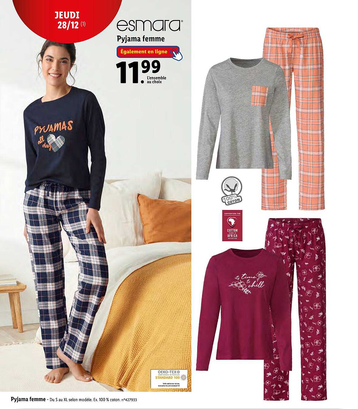 Pyjama Femme Esmara