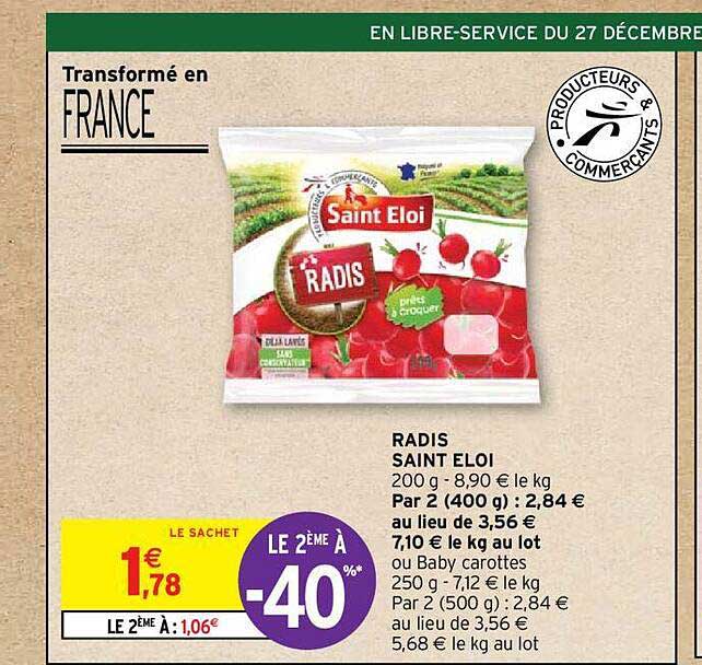 radis saint éloi