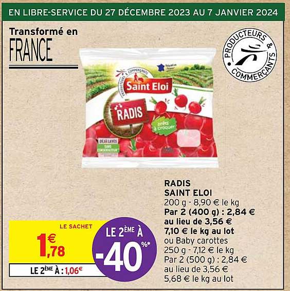 radis saint éloi