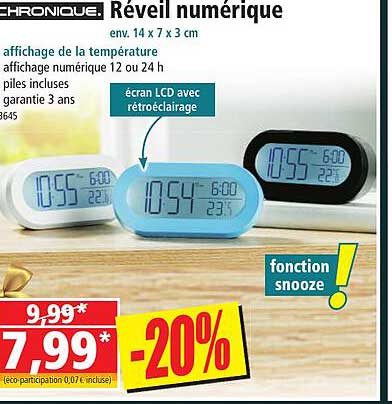 réveil numérique chronique