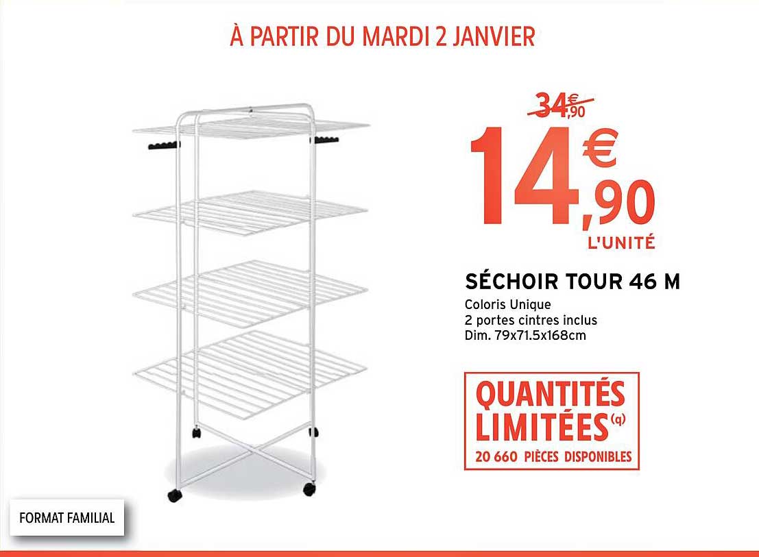 Séchoir Tour 46 M