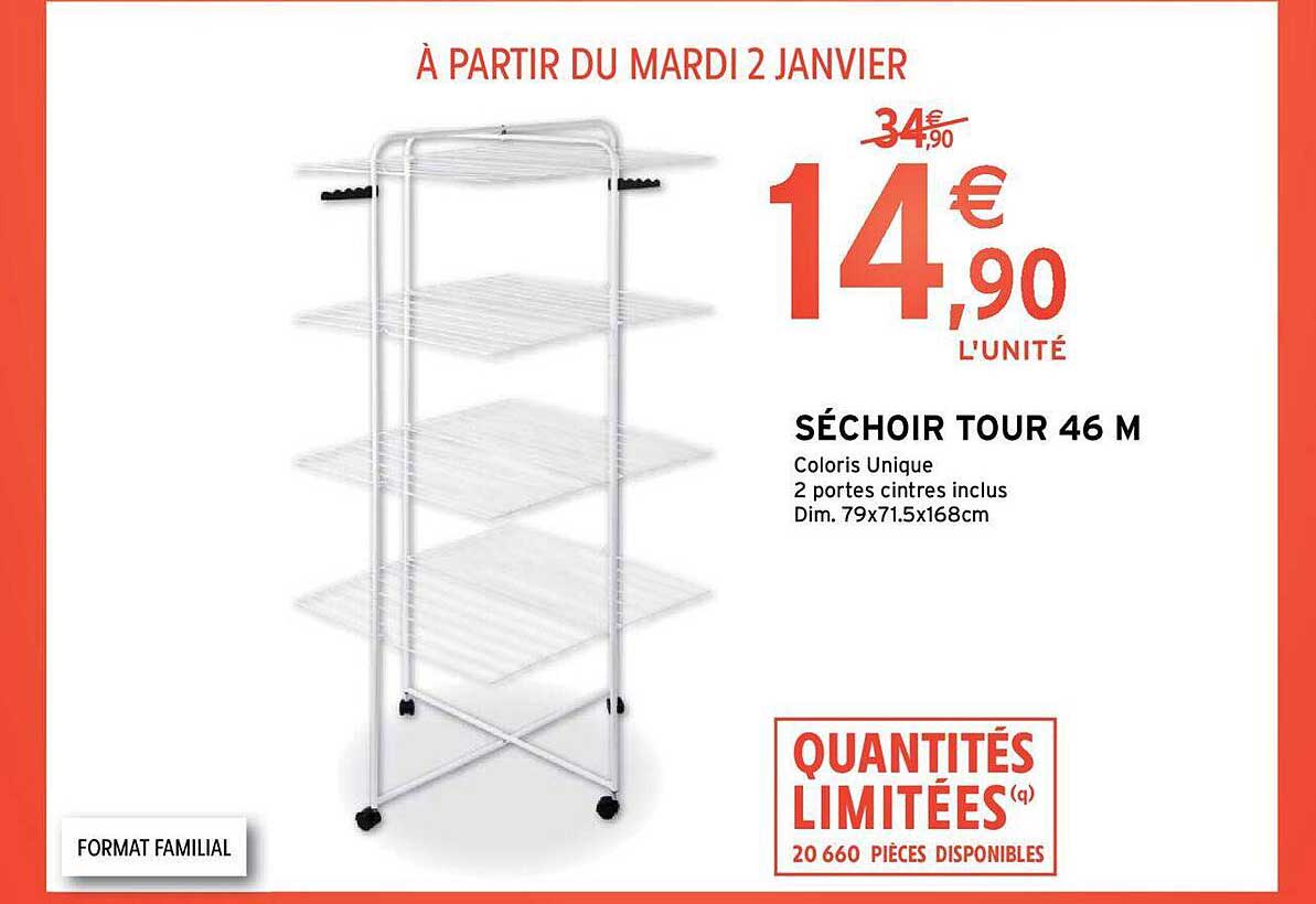 Séchoir Tour 46 M