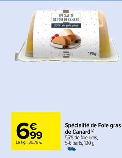 Spécialité De Foie Gras De Canard