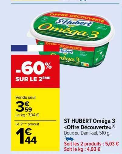 st hubert oméga 3 «offre découverte»