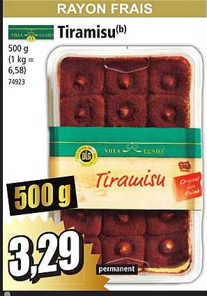 tiramisu villa gusto