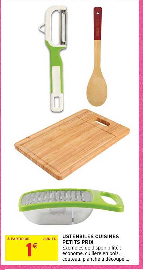 ustensiles cuisines petits prix