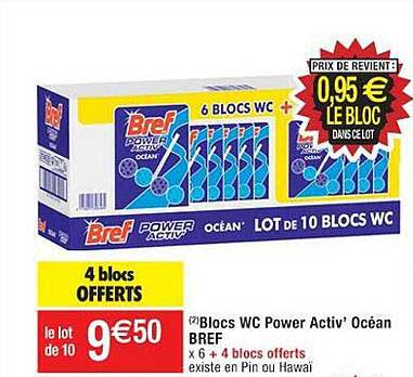 Blocs Wc Power Activ' Océan Bref