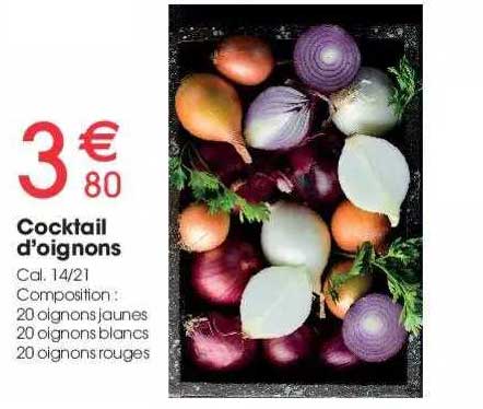 cocktail d'oignons