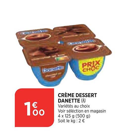 Crème Dessert Danette