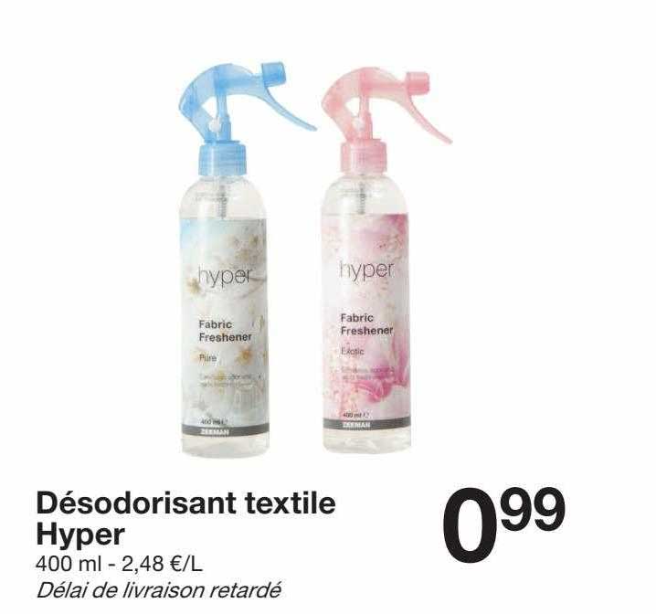 désodorisant textile hyper