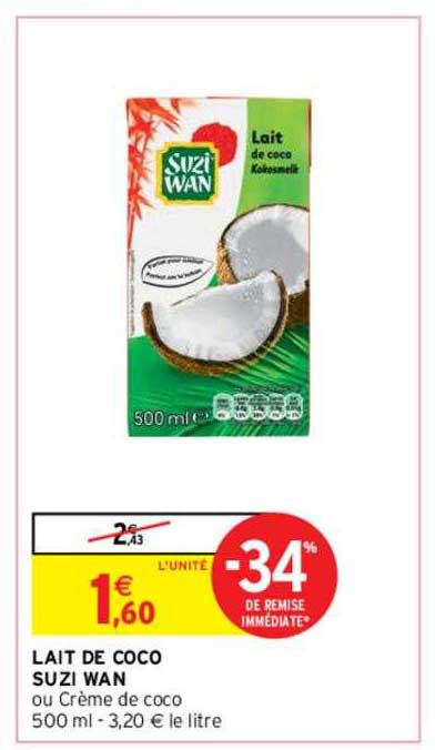lait de coco suzi wan