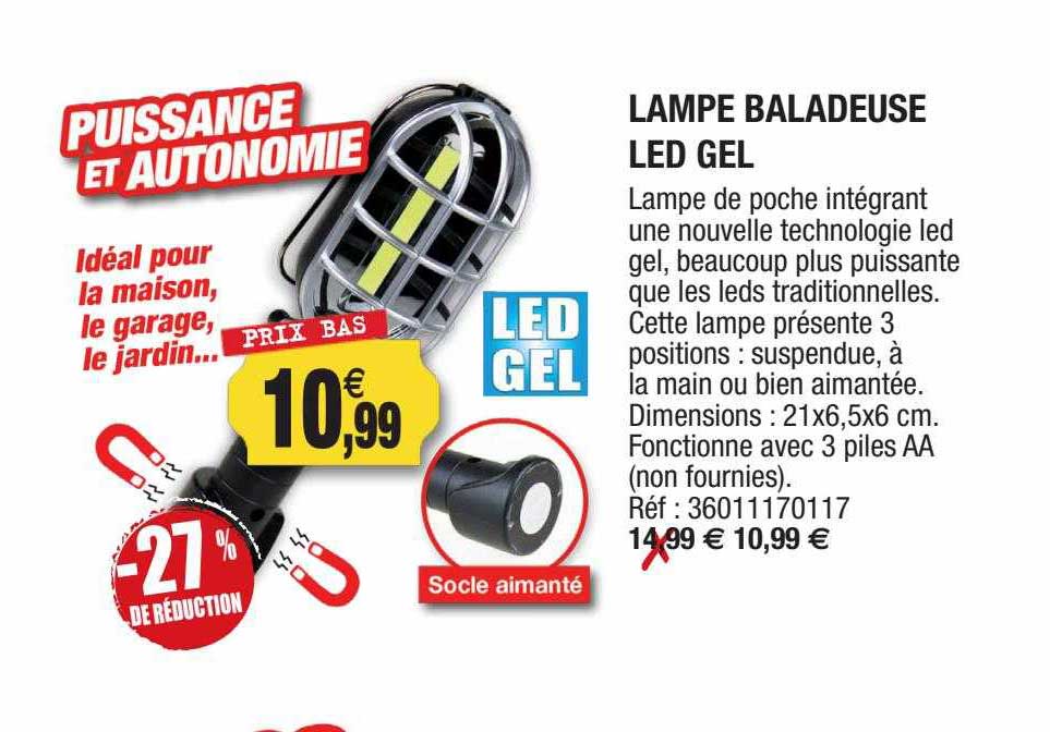 Lampe Baladeuse Led Gel