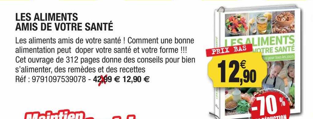 les aliments amis de votre santé