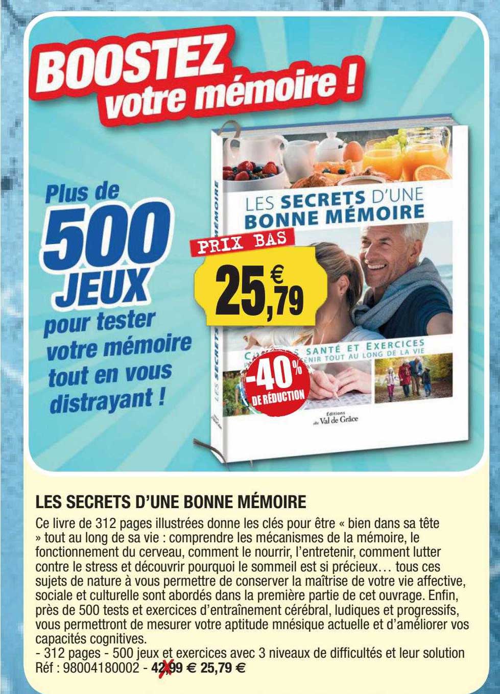 les secrets d'une bonne mémoire