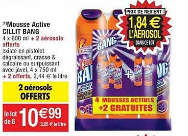 mousse active cillit bang