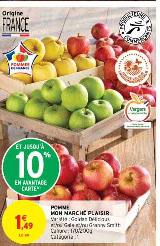 Pomme Mon Marché Plaisir