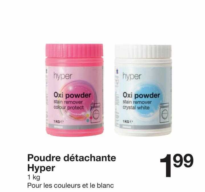poudre détachante hyper