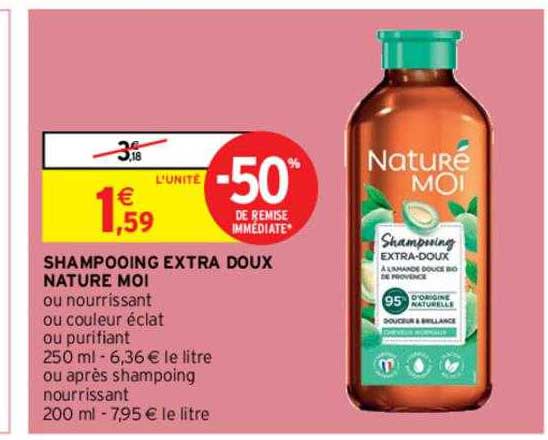 Shampooing Extra Doux Naturé Moi