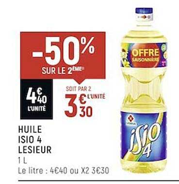 huile isio 4 lesieur