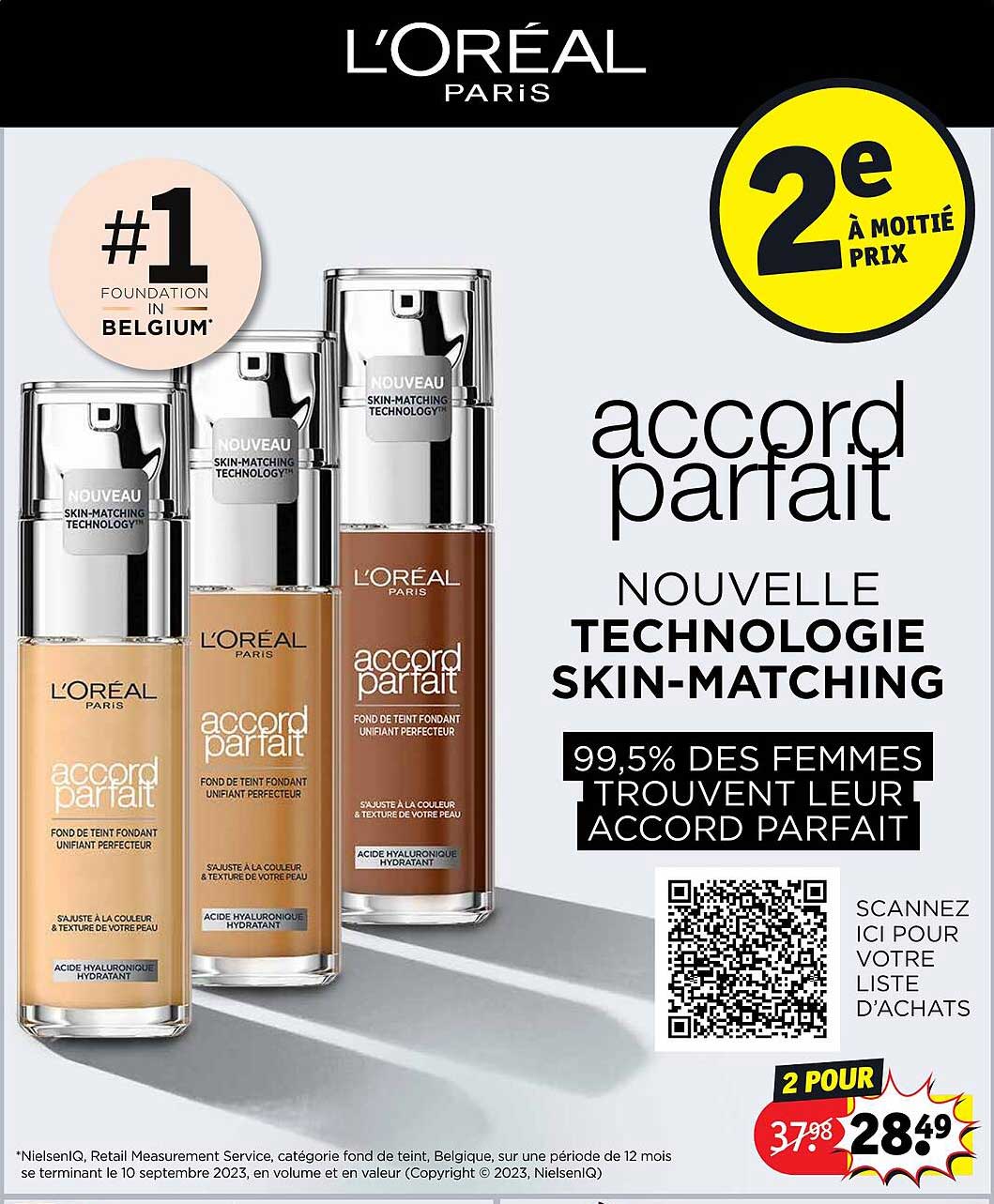 accord parfait l'oréal paris